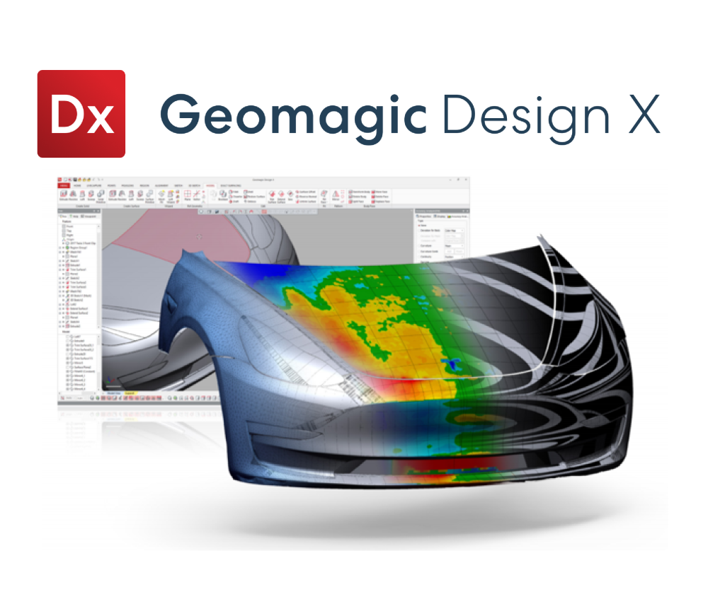 Geomagic Design X baner z logo